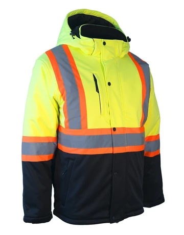 hi vis softshell winter safety jacket 3