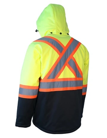 hi vis softshell winter safety jacket 4