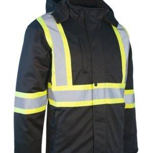 hi vis softshell winter safety jacket 5
