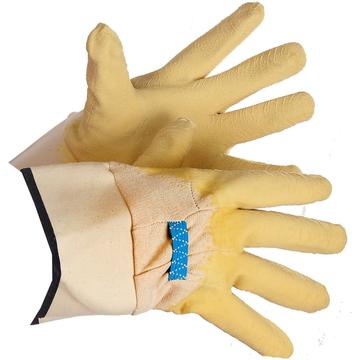 trash collector latex coated work glove wrinkle finish safety
